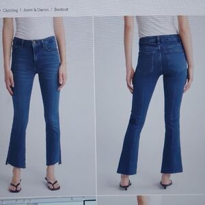 FRAME LE CROP MINI BOOT RAW HEM Jeans